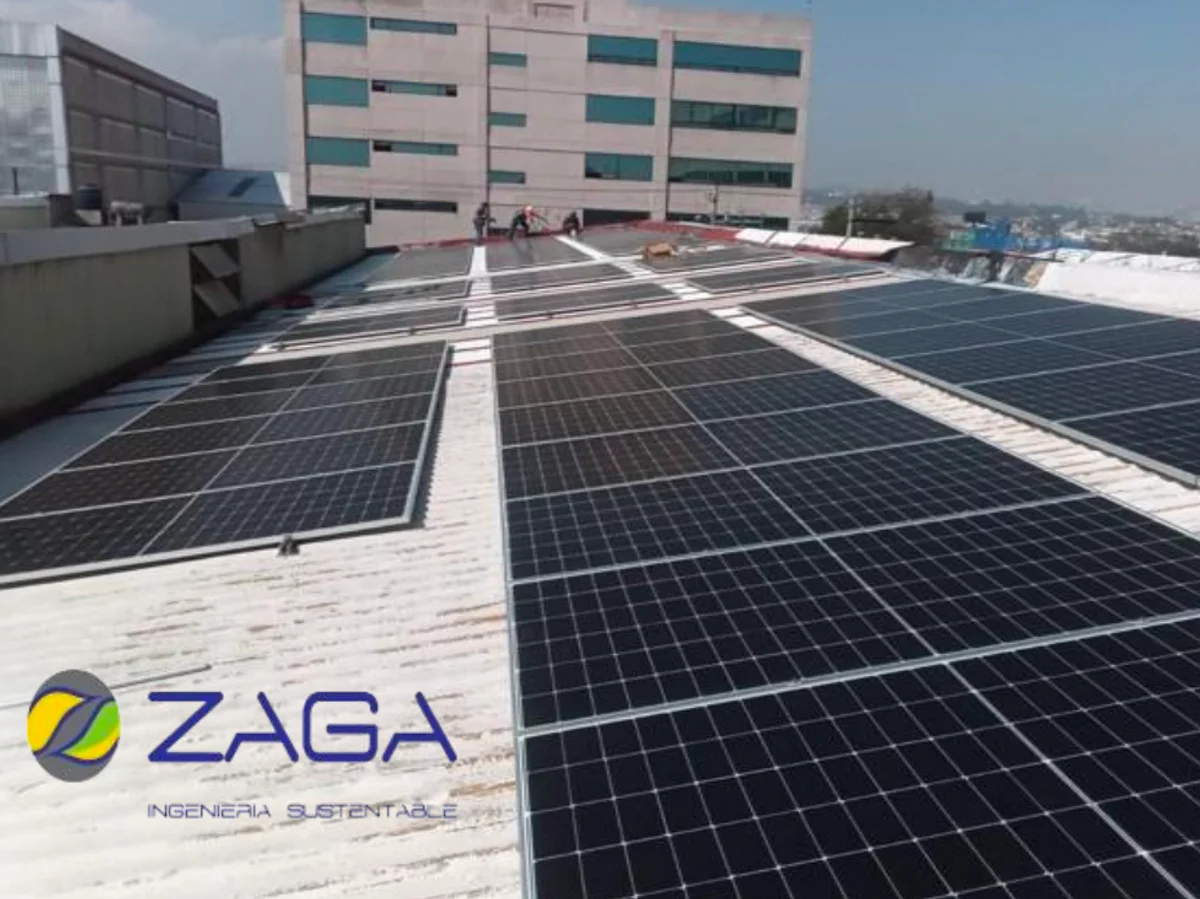 Proyecto fotovoltaico industrial de Zaga Centro para SICPA